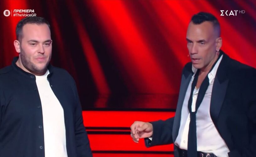 The Voice : Διαγωνιζόμενος έστειλε αδιάβαστο τον Πάνο Μουζουράκη!