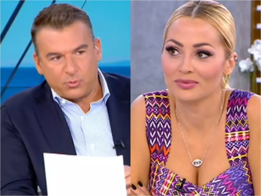 Ο Λιάγκας... νευρίασε τη Βουλγαράκη on air! (ΒΙΝΤΕΟ)